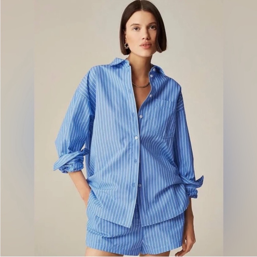 J Crew Etienne Striped Shirt - Picture 3 of 8